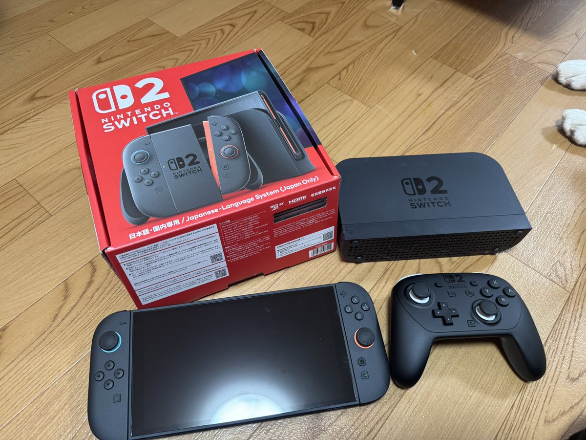 milky_cookie215's tweet photo. 家に任天堂スイッチ2が届きました✨ https://t.co/ke9bcCyCkx