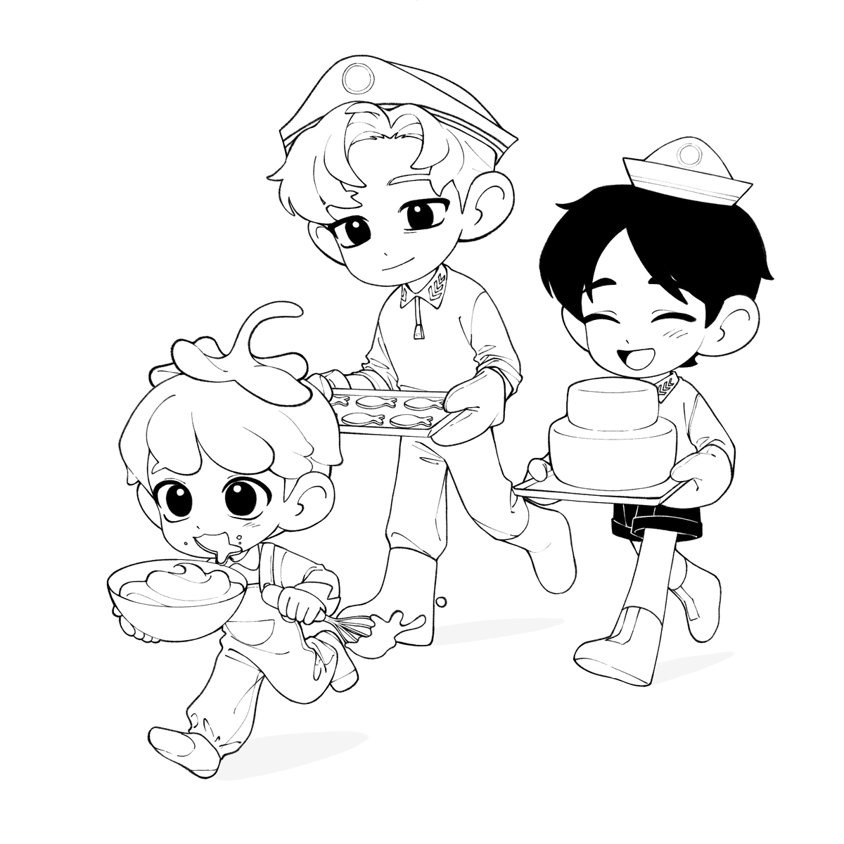 제 최차삼애가 다 모여있는 광경을 보다니😭
너무너무 사랑스러워요🥰 
알약님께 무한한 감사를..
아 너무 좋아 너무 귀여워