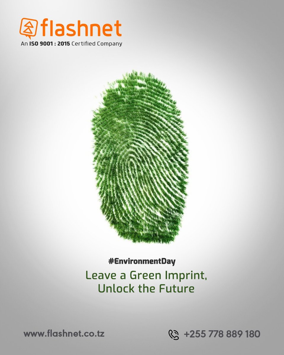flashnet_tz's tweet image. This World Environment Day, let’s be the change our planet needs. 🌍
Every small action counts — plant a tree, reduce plastic, conserve energy.
Together, we can create a cleaner, greener future for all. 💚
-Team Flashnet

#Tanzania #Flashnet #WorldEnvironmentDay  #GreenPlanet