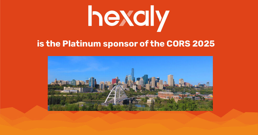 Hexaly is glad to be the Platinum sponsor of the CORS 2025, the annual conference of the Canadian Operations Research Society📣

📍 Location:  Edmonton, Canada
🗓️ Dates: June 9 to 11, 2025

🔗hexaly.com/event/cors-202… 

#ORMS