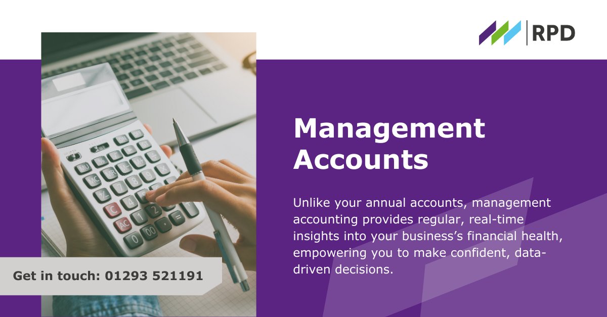 Richard Place Dobson (@rpdcrawley) on Twitter photo Our Management Accounts service gives you regular, accurate financial insights, so you can monitor performance, manage cash flow, and plan for the future with ease.
Contact us now:
๐ง info@placedobson.co.uk
๐ 01293 521191
#ManagementAccounts #BusinessFinance Our Management Accounts service gives you regular, accurate financial insights, so you can monitor performance, manage cash flow, and plan for the future with ease.
Contact us now:
๐ง info@placedobson.co.uk
๐ 01293 521191
#ManagementAccounts #BusinessFinance
