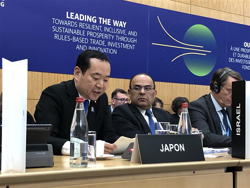 6月3日及び4日、#藤井外務副大臣 は、パリで開催された #OECD 閣僚理事会に出席し、「ルールに基づく貿易、投資、及びイノベーションを通じた、強靭で包摂的且つ持続可能な繁栄への道を切り開く」について議論しました。
mofa.go.jp/mofaj/ecm/oecd…