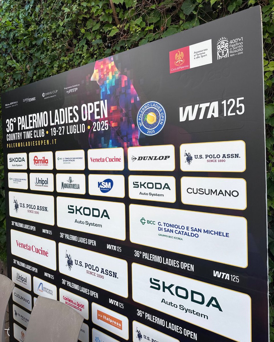 🕛 10.30
🎾 Presentazione 36 Palermo Ladies Open 

#PLO25