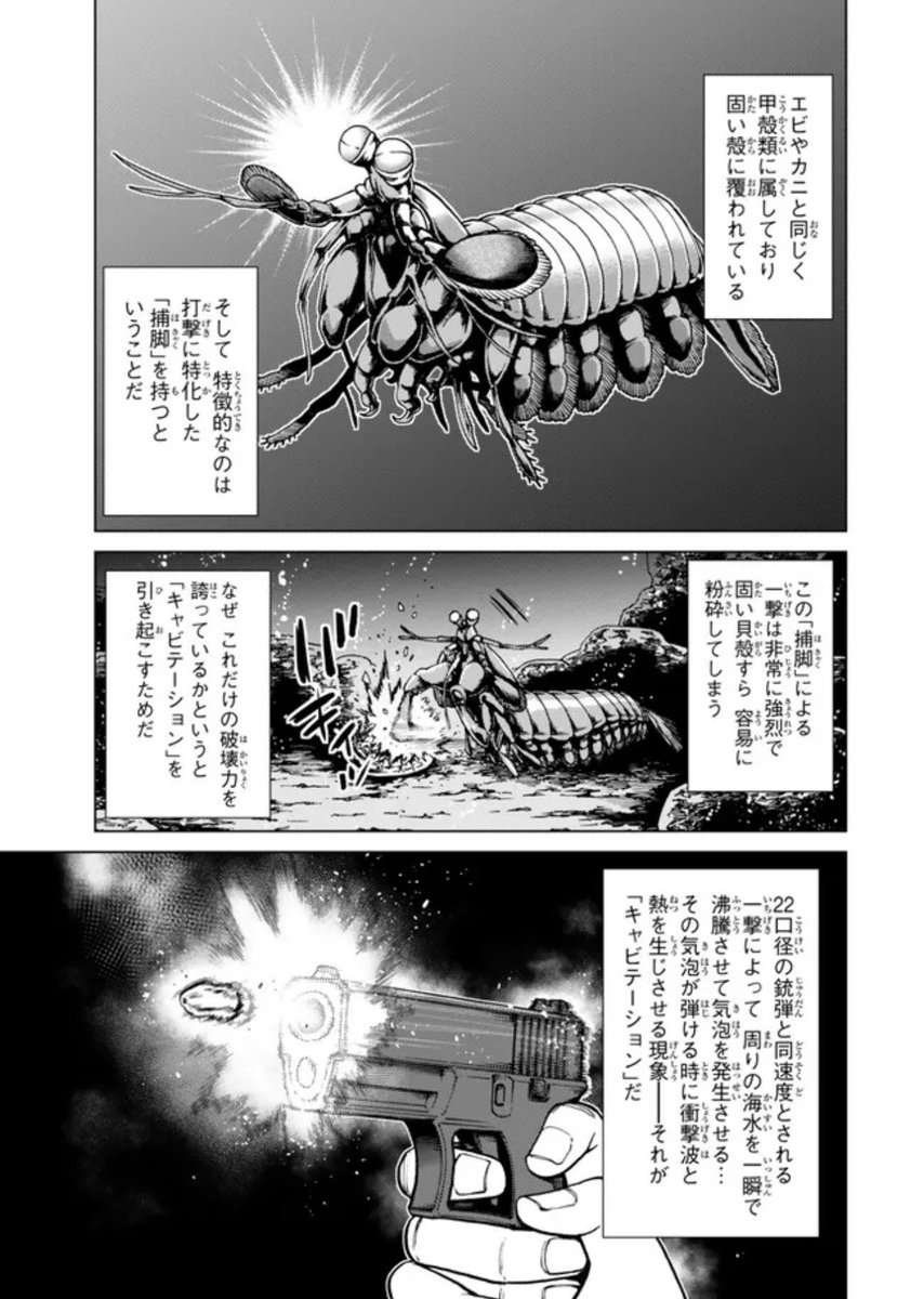 本日更新。
「落ちこぼれだった兄が実は最強」

昔YouTubeで夜な夜な見てたシャコパンチを描ける機会が来るとは思わなかった。
大迫力で描けて満足。 