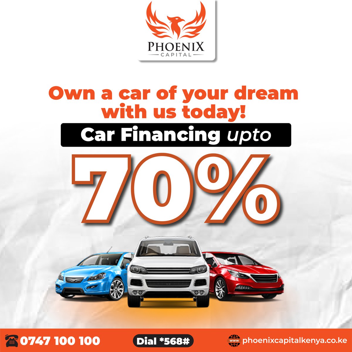 Drive your dream, pay at your pace — smart car financing made for you.

Apply now: phoenixcapitalkenya.co.ke

#LogbookLoans #SalaryAdvance #AsseFinancing #PhoenixCapital #AssetFinance #AffordableLoansForAll #InsuranceMatters