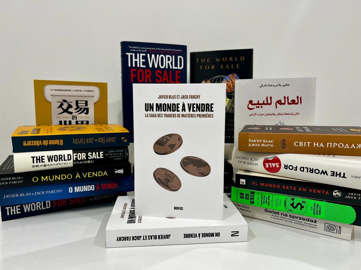 📚🇫🇷 Delighted to announce that 'THE WORLD FOR SALE' is now out in ***French***, published by Novice. 📚🇫🇷

'UN MONDE À VENDRE' révèle les coulisses d’un capitalisme sans frontières, où tout – absolument tout – peut s’acheter. Et se vendre.

Details: novice-editeur.com/un-monde-a-ven…