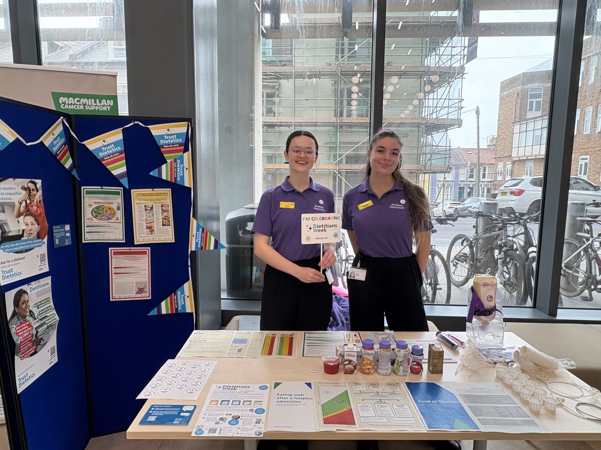 DietitiansUHSx's tweet photo. More of our wonderful #Dietitians continuing to celebrate Dietitian's Week 🎉 @UHSussex @BDA_Dietitians #DW2025 https://t.co/G3o05iYE9l