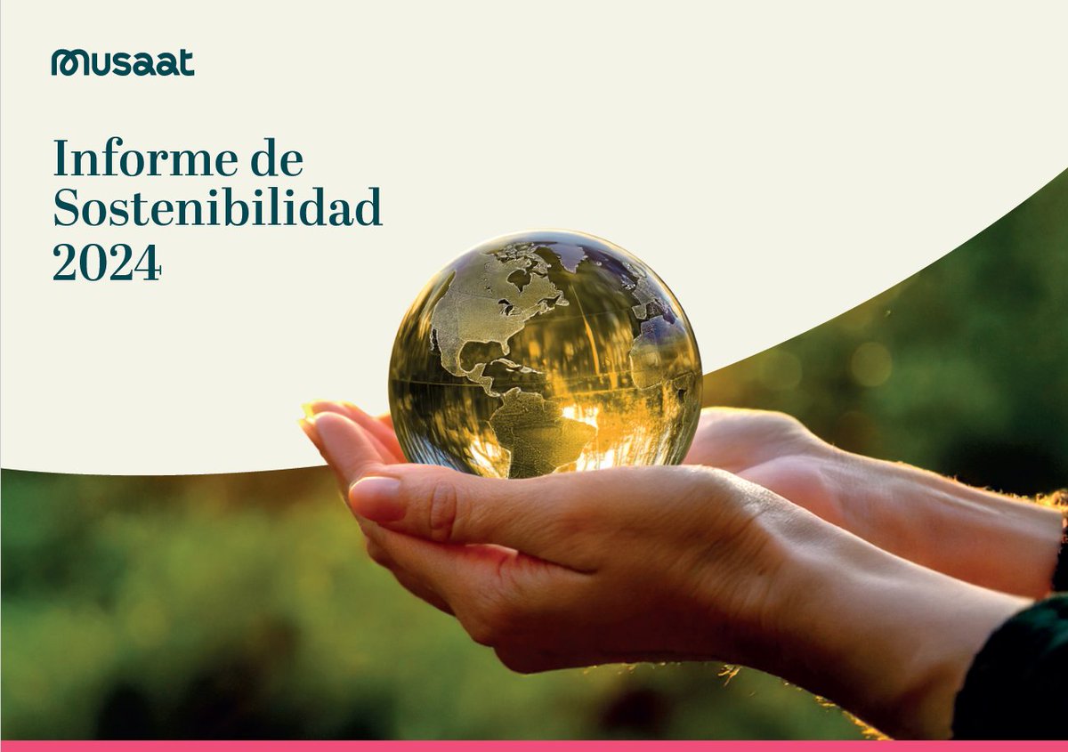 🌍 ¡Ya puedes consultar el Informe de Sostenibilidad de <a href="/Musaat_Seguros/">Musaat</a> 2024!

📚 Un documento que recoge el compromiso de la Mutua de integrar en todo su modelo de negocio principios de sostenibilidad alineados con la consecución de los ODS.

Más info: musaat.es/wp-content/upl…