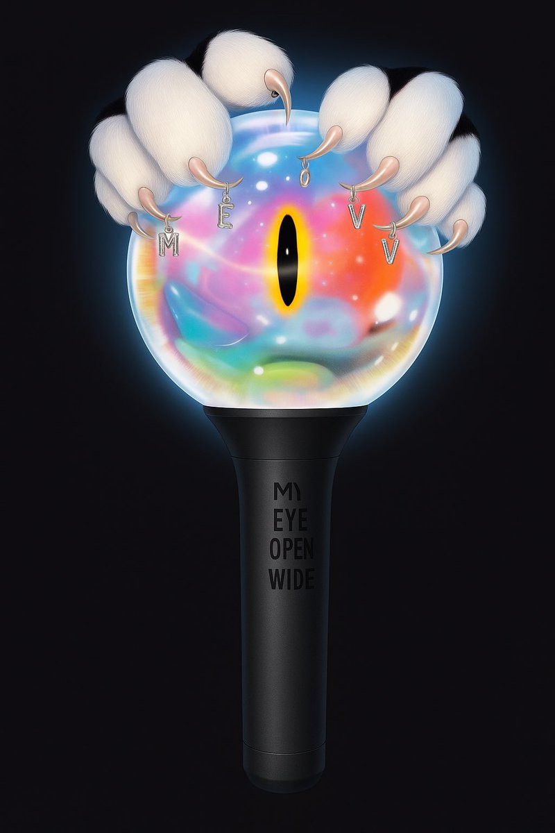 HANDS UP のコンセプトでChatGPTに作らせてみたMEOVVのペンライトどうかな