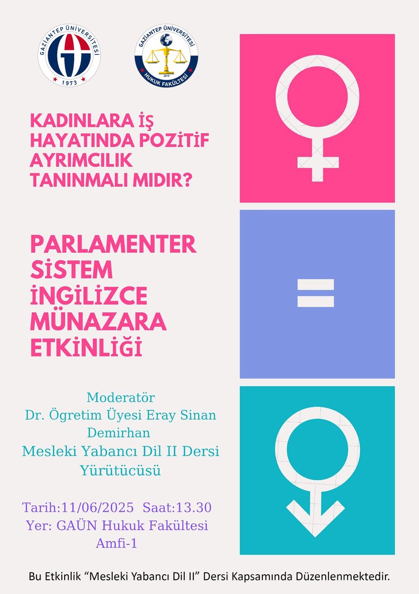 Gaziantep Üniversitesi Hukuk Fakültesi (@gaunhukuk) on Twitter photo 