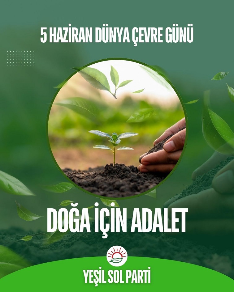 ☀️5 Haziran Çevre Günü açıklamamız:

☀️Gezegenimizi Kapitalizmin Kâr Hırsına Teslim Etmeyeceğiz!

📢#5HaziranÇevreGünü ile ilgili açıklamamızı okumak için linki ziyaret edebilirsiniz👇

#ÇevreGünü 

yesilsolparti.org/?p=5084