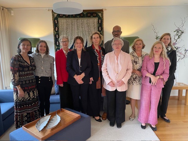 A pleasure and privilege to host a visit of gender equality ambassadors to the Council of Europe 🇫🇮🇱🇺🇪🇺🇪🇸🇸🇮🇫🇷🇳🇴🇳🇱🇩🇪🇮🇪🇮🇹 #CoE #genderequality #HumanRights
