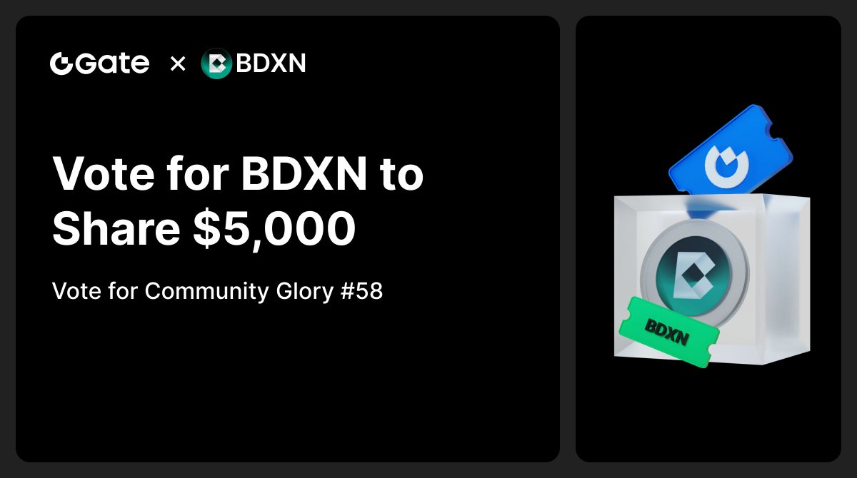 Gate_Launch's tweet photo. @GoHome_Token @layeredge @DinarMakerFound @Official_YBDBD 🔹 Why vote for $BDXN? @bondexapp
Bondex is reimagining LinkedIn for Web3 with on-chain reputation and economic freedom.

⏩ Vote for $BDXN now: https://t.co/fEkZwE4MbP 

🔗 Hold 1 $GT to claim $BDXN airdrop: https://t.co/dnpcXxLCSh

#Gate #GateVoteToEarn https://t.co/zG0S5wF4Ed