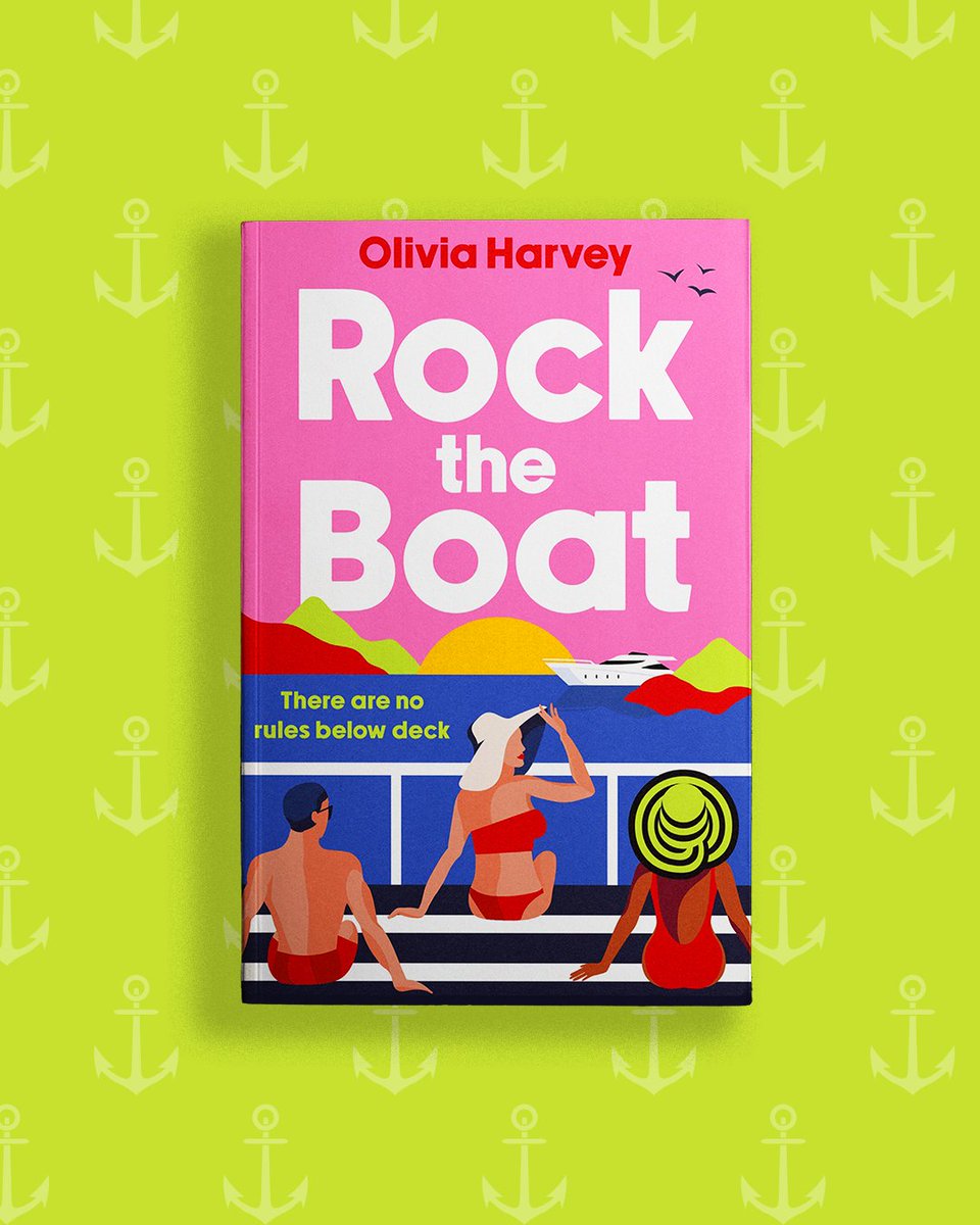 HotKeyBooks's tweet image. Happy publication day to Olivia Harvey&apos;s must-have, messy summer read: ROCK THE BOAT 🛥️

🛟 bi love triangle drama
🛟 the chaos of &apos;Below Deck&apos;
🛟 our latest new adult release

Out now! lnk.to/RockTheBoat