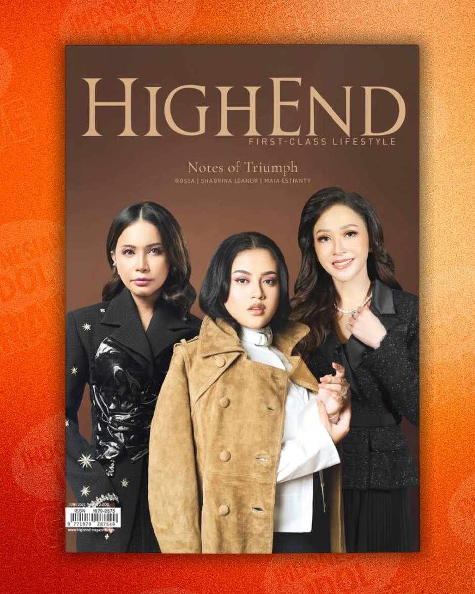 Shabrina Leanor graces the latest issue of HighEnd magazine, serving elegance, confidence, and star power! 💫📸