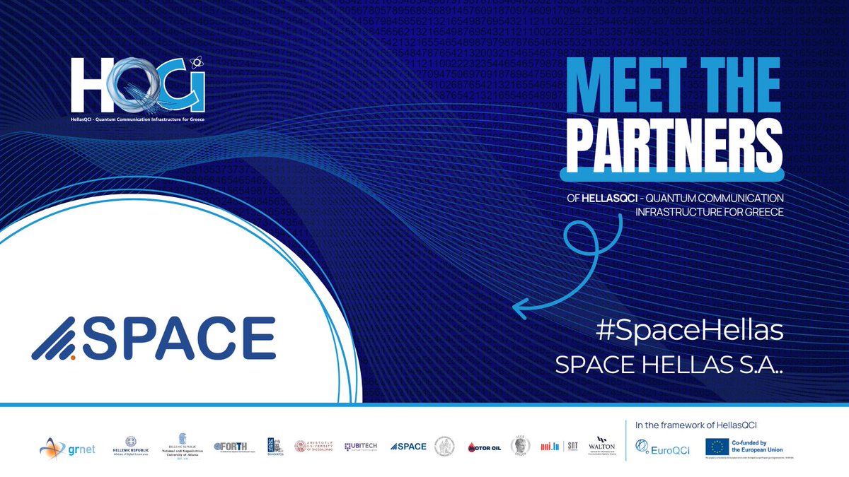 HellasQCI (@hellasqci) on Twitter photo Meet the partners of #HellasQCI!
๐ Introducing <a href="/SpaceHellas/">Space Hellas</a> , a top System Integrator and ICT provider in SE Europe, pioneering QKD technologies through the OPENQKD project with a proof-of-concept at NIS premises.
๐ bit.ly/3Fk2CGo Meet the partners of #HellasQCI!
๐ Introducing <a href="/SpaceHellas/">Space Hellas</a> , a top System Integrator and ICT provider in SE Europe, pioneering QKD technologies through the OPENQKD project with a proof-of-concept at NIS premises.
๐ bit.ly/3Fk2CGo