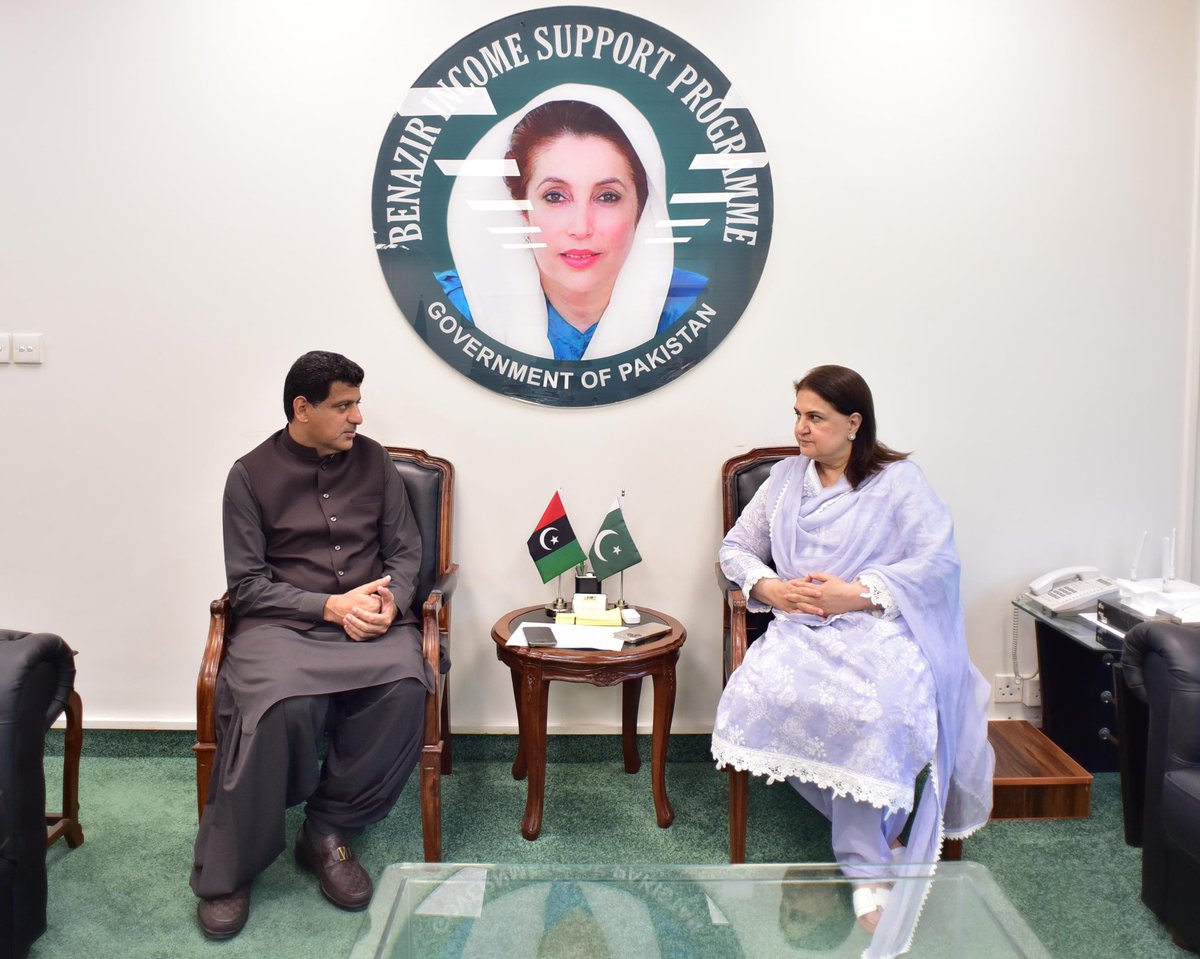 ZahoorBuledi's tweet photo. Met with Senator Rubina Khalid, Chairperson of the Benazir Income Support Programme (BISP). Expressed appreciation for BISP's impactful efforts in Balochistan, benefiting 532,381 individuals. Commended the Waseela-e-Taleem program, supporting 690,000 children and the Benazir Nashonuma program, aiding 364,653 individuals. Requested BISP to expand its inclusive social measures to reach scattered populations and remote border villages near Iran and Afghanistan, ensuring comprehensive coverage. #BISP #Balochistan @RubinakhalidPPP @BBhuttoZardari @PakSarfrazbugti