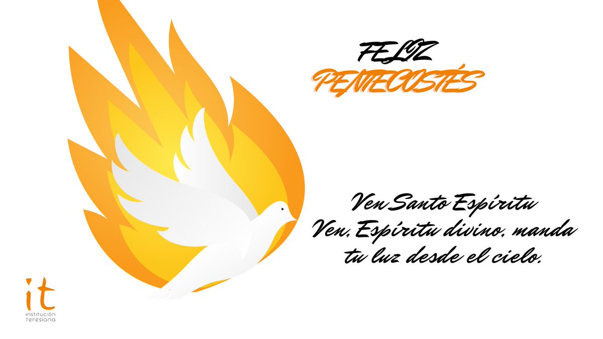 ¡¡Feliz Pentecostés!!

#instituciónteresiana #Pentecostés