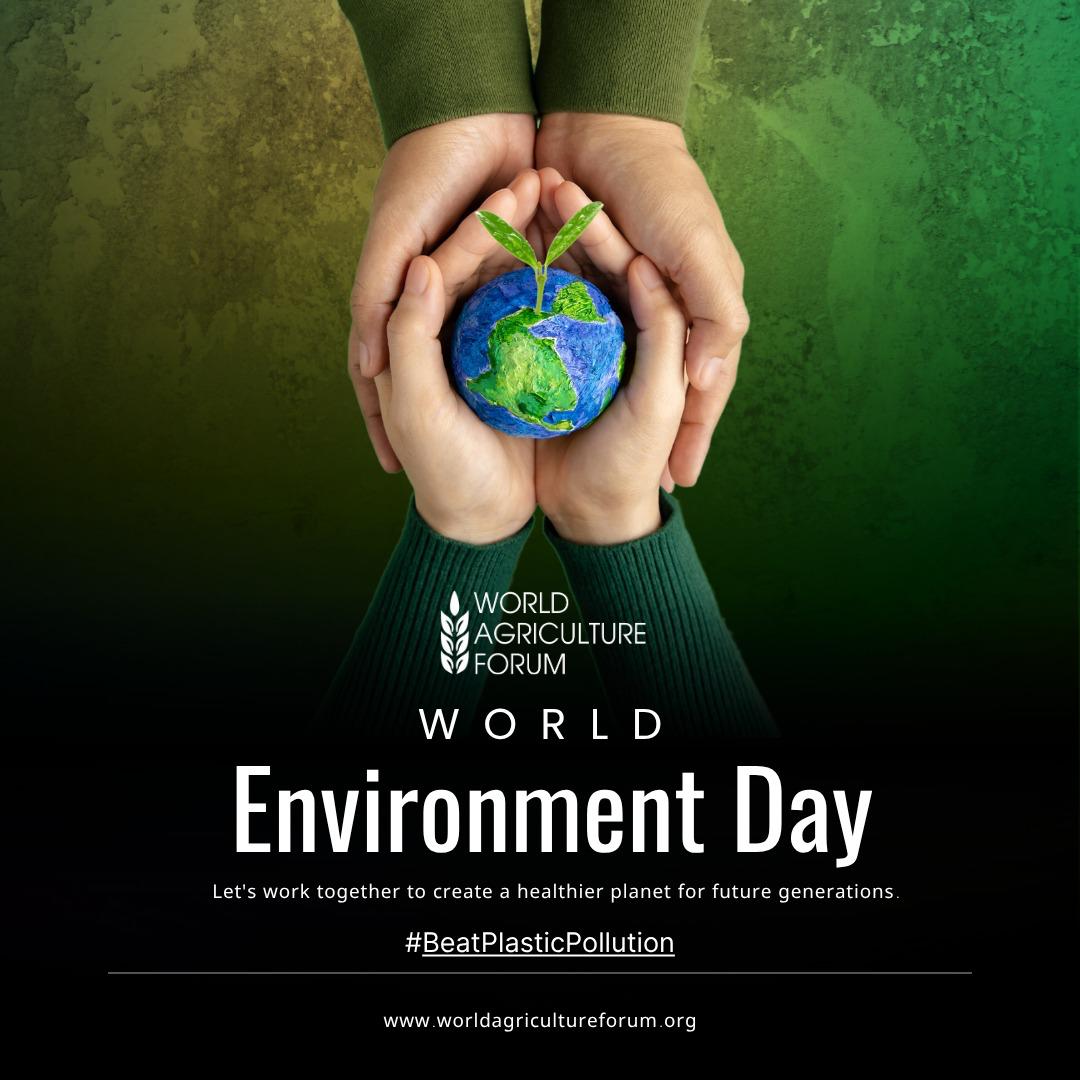 🌍 Plastic is polluting our soil &amp; food systems. It’s time to farm plastic-free.
Let’s root out pollution &amp; grow a cleaner future. 🌱🌾
#BeatPlasticPollution #WorldEnvironmentDay #PlasticFreeFarming #SoilHealth #AgriForPlanet