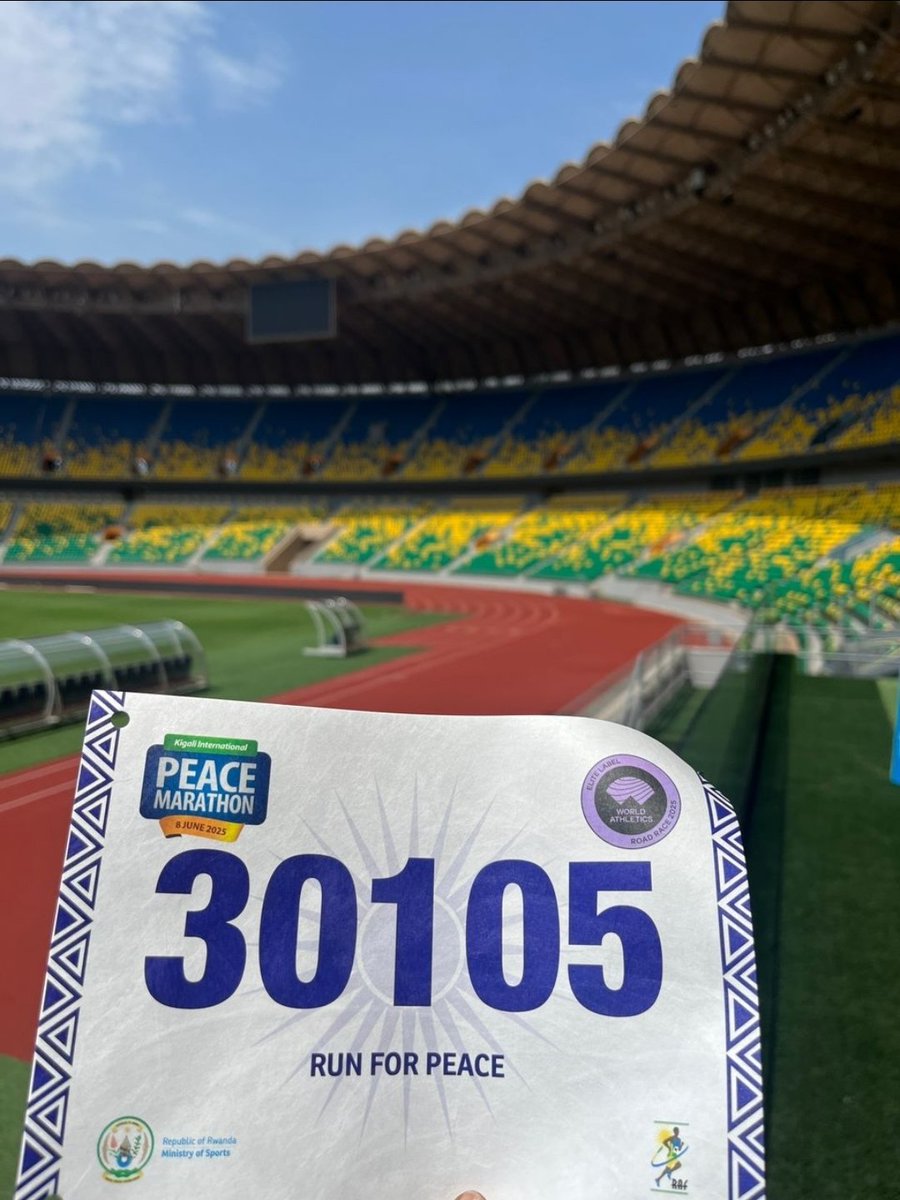 Nelly Mukazayire (@nmukazayire) on Twitter photo Just picked up my Bib! Have you picked up yours <a href="/mskayisire/">M Solange KAYISIRE</a> <a href="/nsanzimanasabin/">Dr Sabin Nsanzimana</a> <a href="/MusoniPaula/">Paula Ingabire</a> <a href="/onduhungirehe/">Olivier J.P. Nduhungirehe</a> <a href="/jnabdallah/">UTUMATWISHIMA</a> <a href="/CNkulikiyinka/">C. Nkulikiyinka</a> <a href="/YvanButera/">Yvan Butera</a> <a href="/ClaudetteIrere/">Claudette Irere</a> <a href="/YolandeMakolo/">Yolande Makolo ๐ท๐ผ</a> <a href="/afrika_jean/">Jean-Guy K. Afrika</a> <a href="/JanetKaremera/">Janet Karemera</a> <a href="/SandrineISHEJA/">Sandrine ISHEJA</a>? See you all on Sunday๐๐พโโ๏ธ
#Kigalimarathon
#KIPM2025 Just picked up my Bib! Have you picked up yours <a href="/mskayisire/">M Solange KAYISIRE</a> <a href="/nsanzimanasabin/">Dr Sabin Nsanzimana</a> <a href="/MusoniPaula/">Paula Ingabire</a> <a href="/onduhungirehe/">Olivier J.P. Nduhungirehe</a> <a href="/jnabdallah/">UTUMATWISHIMA</a> <a href="/CNkulikiyinka/">C. Nkulikiyinka</a> <a href="/YvanButera/">Yvan Butera</a> <a href="/ClaudetteIrere/">Claudette Irere</a> <a href="/YolandeMakolo/">Yolande Makolo ๐ท๐ผ</a> <a href="/afrika_jean/">Jean-Guy K. Afrika</a> <a href="/JanetKaremera/">Janet Karemera</a> <a href="/SandrineISHEJA/">Sandrine ISHEJA</a>? See you all on Sunday๐๐พโโ๏ธ
#Kigalimarathon
#KIPM2025
