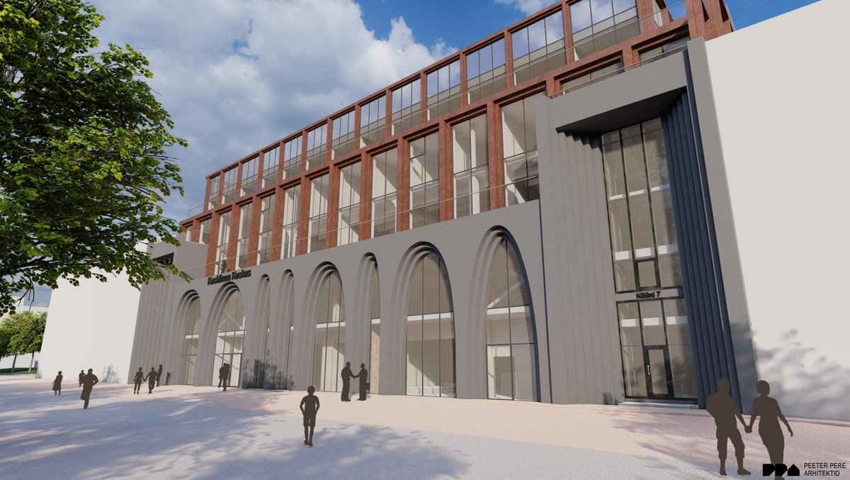 Andsime ehitusloa Küüni tn 7 ärihoone ehk kaubahallina tuntud hoone ümberehitamiseks ja laiendamiseks. Uuenduskuur tuleb nii hoone sees kui väljas.