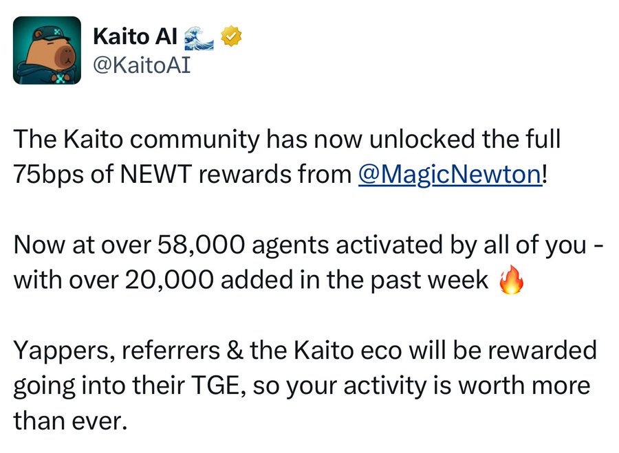 This will be big <a href="/MagicNewton/">Newton</a> AI+InfoFi = Colosal airddrop newton era