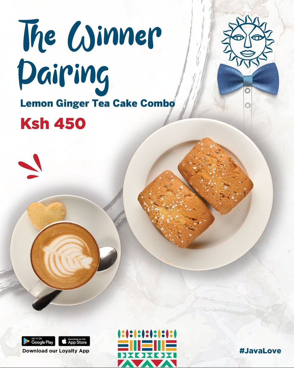 RosslynRiviera's tweet image. Enjoy your out of office meeting @javahouseafrica with this winning pair at only Ksh.450.
Dine in @rosslynrivieramall today and enjoy free parking all day long.
#JavaHouse #coffeeandcake #RosslynRiviera
