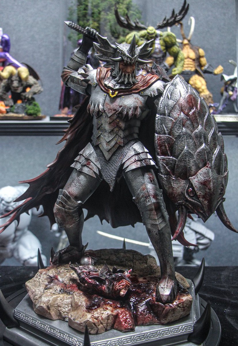 bucket_shovel's tweet photo. 👤[role]:Berserk The first series of humanoid apostles Grunbeld
🧰[studio]:EcliPse Art Studio
📏[size]:H509mm W391mm D447mm
💎[material]:PU+Resin
🔗[web]:https://t.co/cH0ZtooXxI
#Berserk #figure #Grunbeld https://t.co/a240dIvMUK