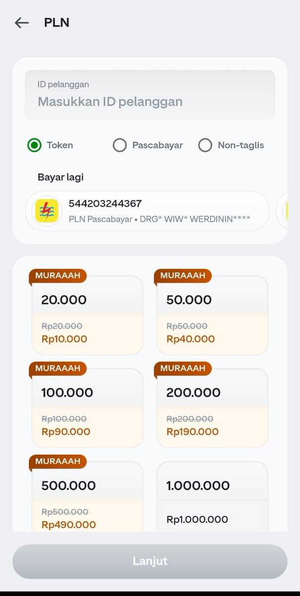 Promo token PLN di aplikasi GoPay itu real
Bukan clickbait brooo
Diskon 50% beneran cuy, coba cek sendiri