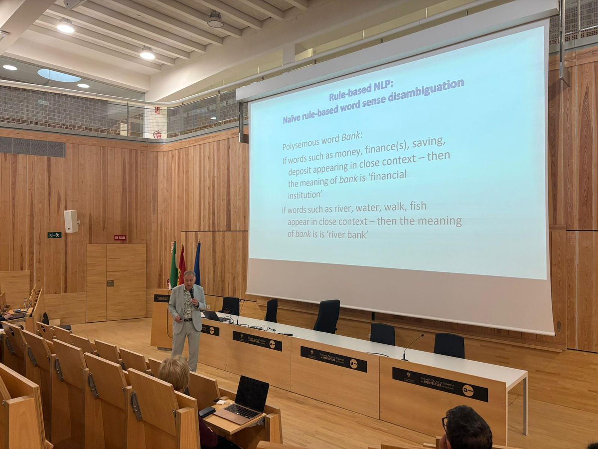 🔝<a href="/ruslanmitkov/">Ruslan</a> , investigador distinguido de la <a href="/UA_Universidad/">Universidad de Alicante UA</a>  y miembro de #gplsi, fue ponente principal en #GranaSlavic2025 en Granada.

🎤 Habló sobre las nuevas oportunidades laborales para lingüistas gracias a la IA generativa.

#PLN #IA #Lingüística #IAgenerativa