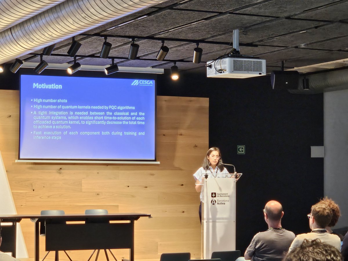 "Integration of the QMIO #Quantum Processor in HPC" by Irais Bautista (Technical coordinator Quantum Spain / <a href="/CESGA_/">CESGA</a>)

#HPCKP25 #HPCKP