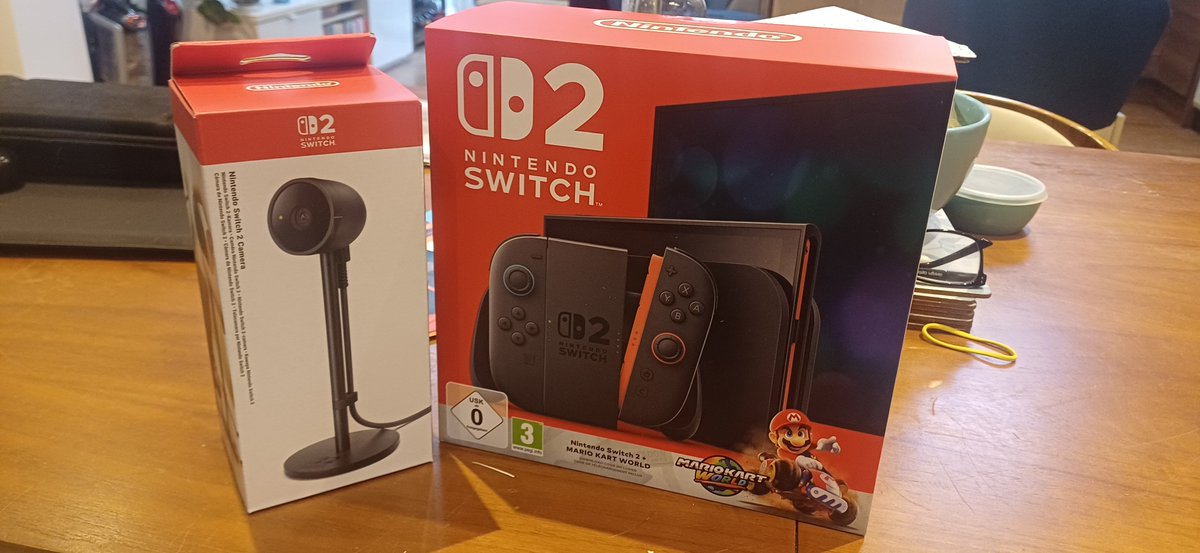 It feels surreal, but after waiting for so long the Nintendo Switch 2 is finally here! We can't wait to play so let's get this set-up A S A P!
#free #NintendoSwitch2 <a href="/ninten/">Imanol</a>