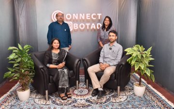 બોટાદ જિલ્લા કલેક્ટરશ્રી ડો. જીન્સી રોયના માર્ગદર્શનથી જિલ્લા વહીવટી તંત્ર અને જિલ્લા માહિતી કચેરી, બોટાદના સંયુક્ત ઉપક્રમે “કનેક્ટ@બોટાદ” પોડકાસ્ટ,બોટાદ જિલ્લા વિકાસ અધિકારીશ્રી અક્ષય બુડાનીયા સાથે પર્યાવરણ દિવસ પર ખાસ વાતચીત

<a href="/CMOGuj/">CMO Gujarat</a>
<a href="/Collectorbotad/">Collector & DM Botad</a>