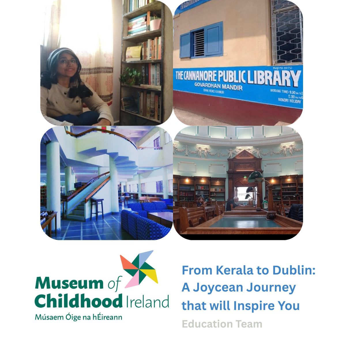 museumofci's tweet photo. See how a fortuitous encounter with #JamesJoyce in a dusty Indian library changed one scholar's life forever.  Read @JinanAshraf  's #Bloomsday blog to see where literature can take you:  https://t.co/d4Gnv0Q15q
@JamesJoyceCentr  | @bloomsdayfest | @DCU
| @NLIreland | #Kerala https://t.co/VntavymPcD