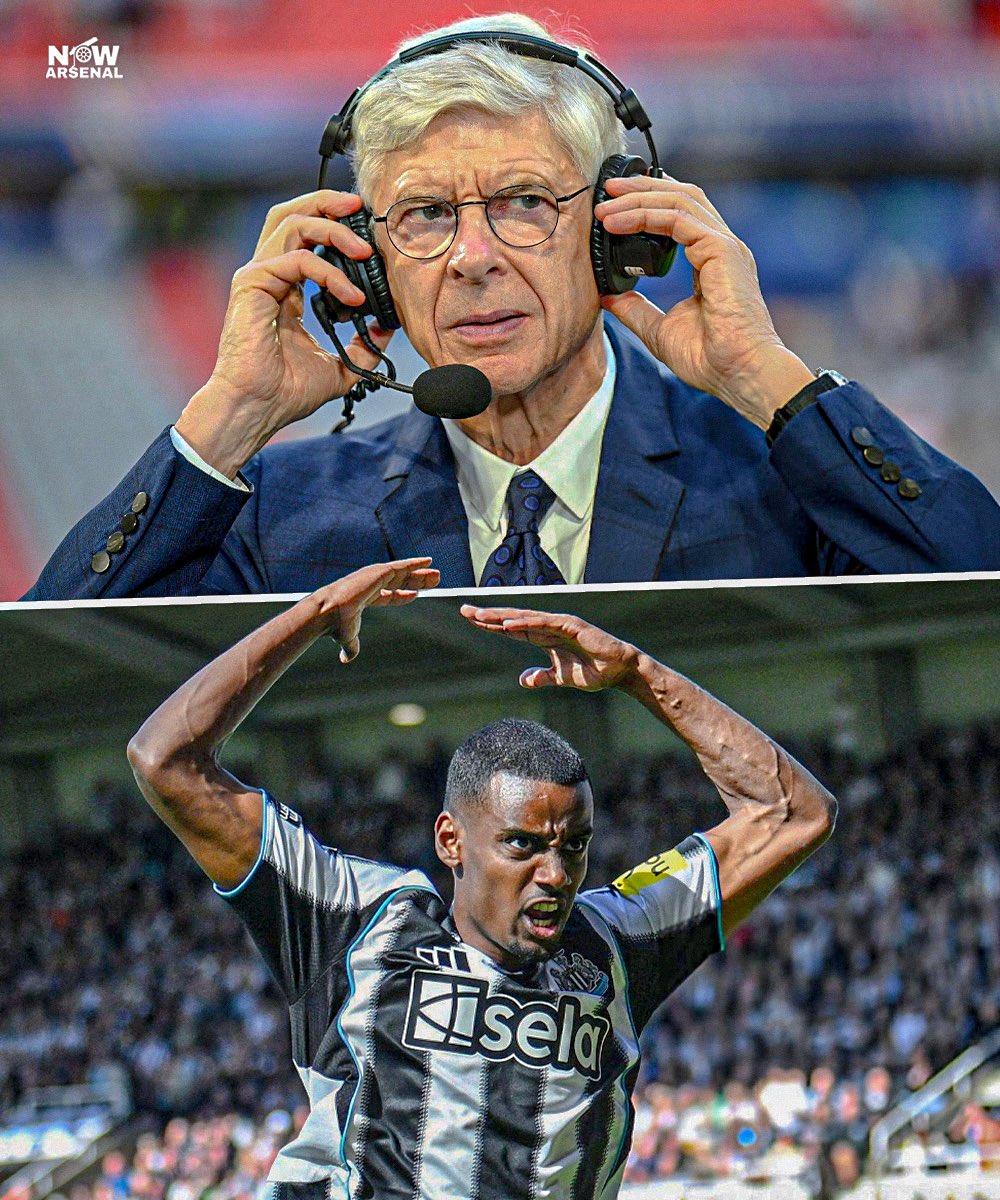 🚨Arsene Wenger on who Arsenal’s number one target should be this summer:

David Seaman: “I had a dinner with Arsène Wenger about three weeks ago.

“I asked him, ‘You’re the boss, who would you sign this summer?’ And straight away he said, ‘Isak.’”