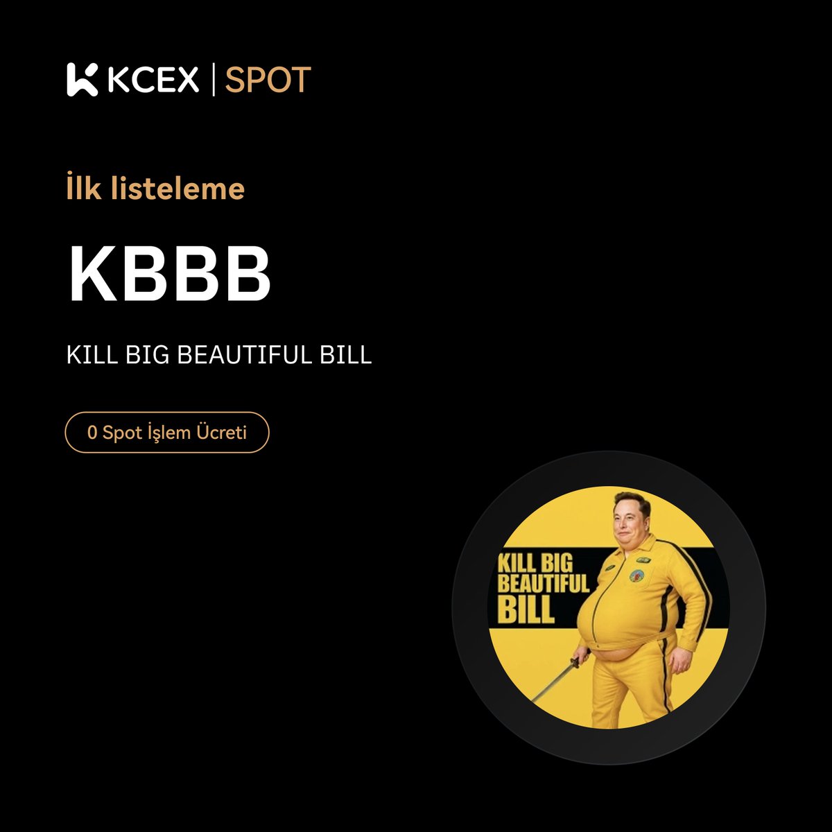 KCEX_TR (@kcex_turkey) on Twitter photo #KCEX İlk Listeleme! 🎉
KCEX, $KBBB 'ı spot işlemlerde KBBB/USDT paritesinde listeliyor.
<a href="/KBBB_CTO/">KILL BIG BEAUTIFUL BILL</a>
🔹İşlem Zamanı: 5 Haziran 2025, 08.30 (TSİ)
Hemen işlem yapın👇
kcex.io/tr-TR/exchange…
$USDT #Crypto #KCEX İlk Listeleme! 🎉
KCEX, $KBBB 'ı spot işlemlerde KBBB/USDT paritesinde listeliyor.
<a href="/KBBB_CTO/">KILL BIG BEAUTIFUL BILL</a>
🔹İşlem Zamanı: 5 Haziran 2025, 08.30 (TSİ)
Hemen işlem yapın👇
kcex.io/tr-TR/exchange…
$USDT #Crypto