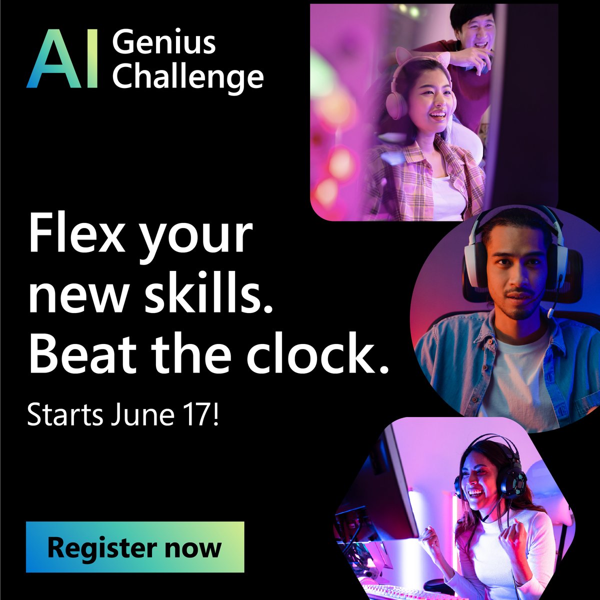 Microsoft Developer (@msdevindia) on Twitter photo The next step in Microsoft’s AI Genius Series. Unlock the lab and put your knowledge to work. Fast-paced and hands-on, the AI Genius Challenge is your chance to test your skills in RAG and Copilot deployment. Sign up to see how your code stacks up- msft.it/6012SWyzI The next step in Microsoft’s AI Genius Series. Unlock the lab and put your knowledge to work. Fast-paced and hands-on, the AI Genius Challenge is your chance to test your skills in RAG and Copilot deployment. Sign up to see how your code stacks up- msft.it/6012SWyzI