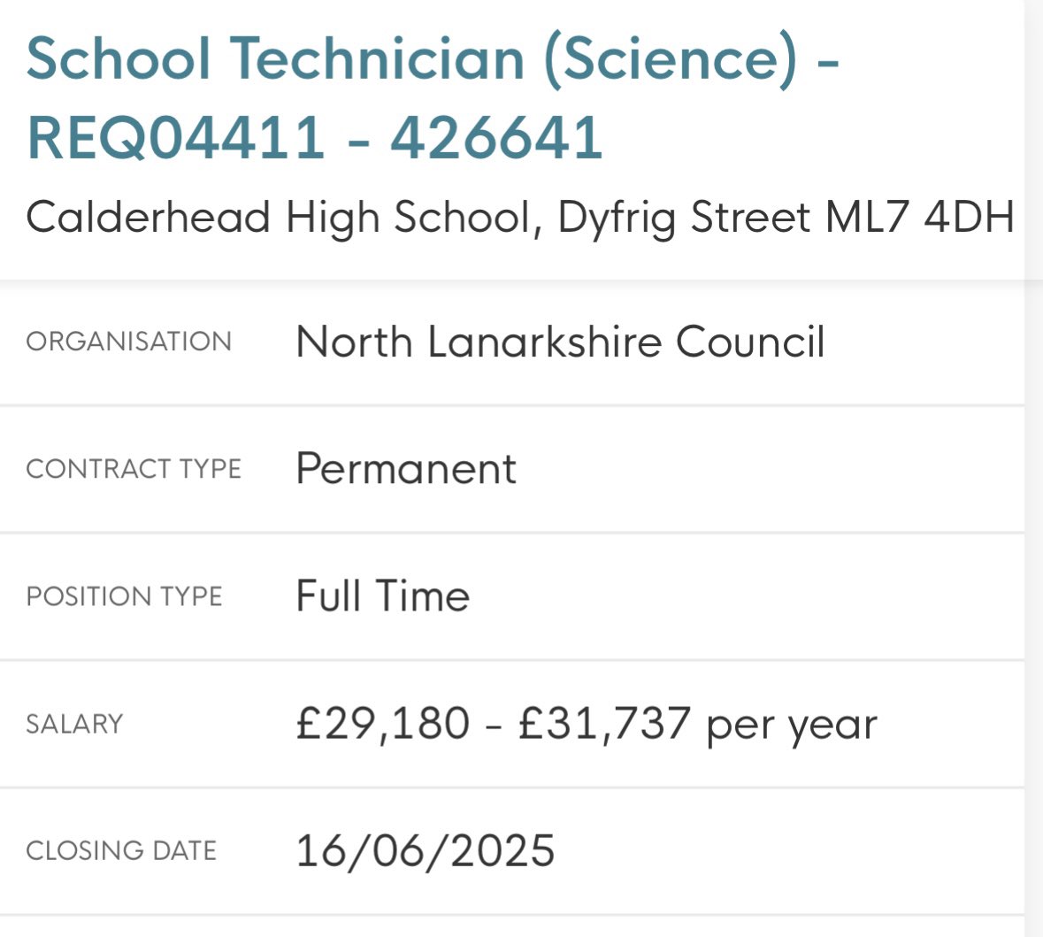 2 wonderful opportunities to join our school community
Closing dates are 11/6/25 for DHT &amp; 16/6/25 for Technician