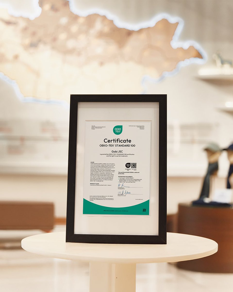 GOBI Cashmere tweet media