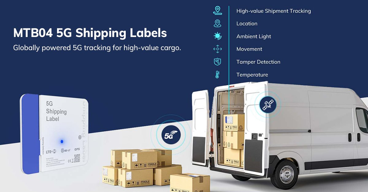 🚀Introducing the MTB04 5G Shipping Label
Key highlights:
• Real-time GPS + condition monitoring
• Up to 360 days battery life with flexible reporting intervals
• Ultra-thin, IP67, eco-friendly materials
Learn more: minew.com/product/mtb04-…