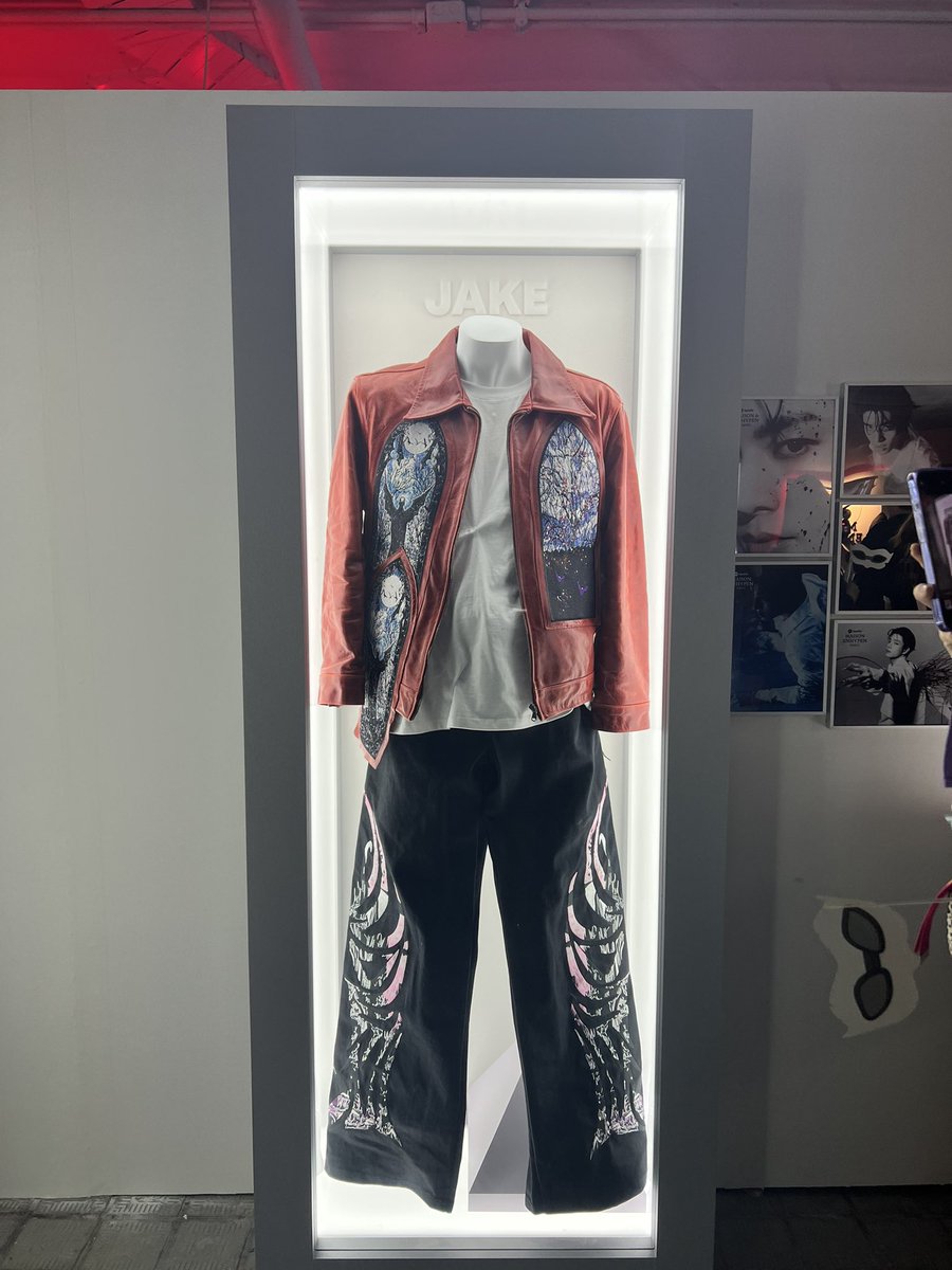 ENHYPEN's iconic pieces for Coachella in Who Decides War is displayed in MAISON ENHYPEN