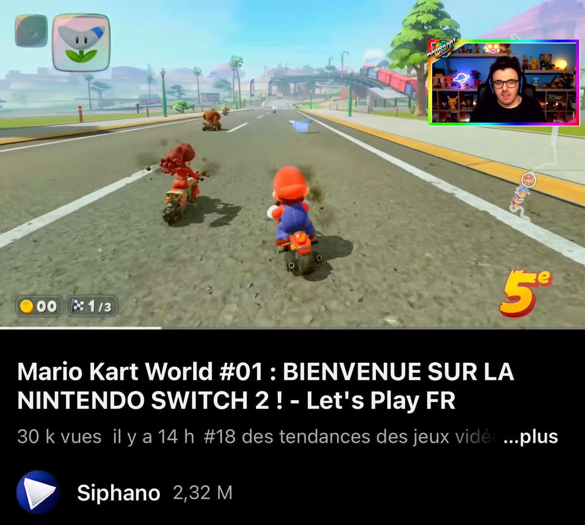 Siphano's tweet image. Vous avez mis un épisode d’un Let’s Play d’une chaîne vieille de 15 ans en tendance YouTube. En 2025.
Merci ♥️
PS : RDV en fin d’aprem pour le début du Let’s Play Zelda !