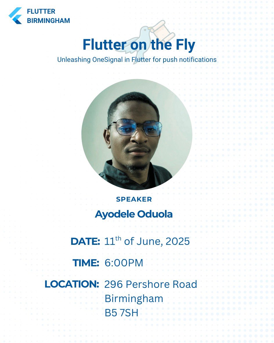 Flutter Birmingham tweet media