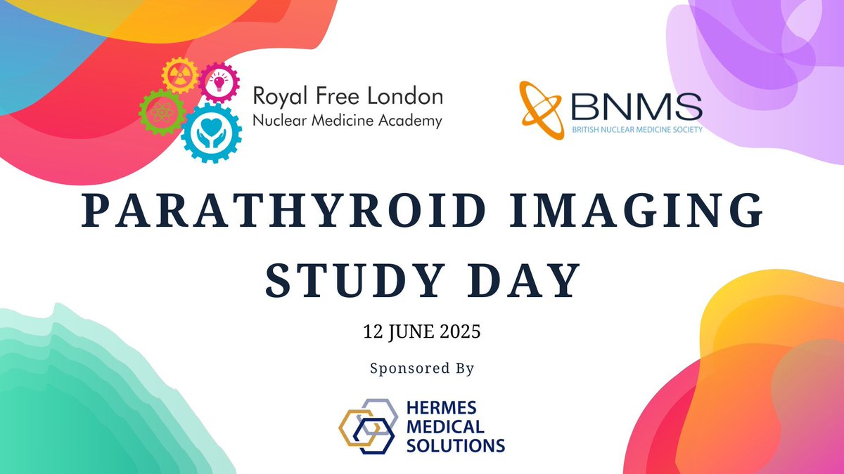 🚨 Join the Parathyroid Imaging Study Day on 12th June 2025. This virtual event is essential for those interested in the latest in parathyroid imaging. 

Register now and get more details at bnms.org.uk/page/Parathyro….