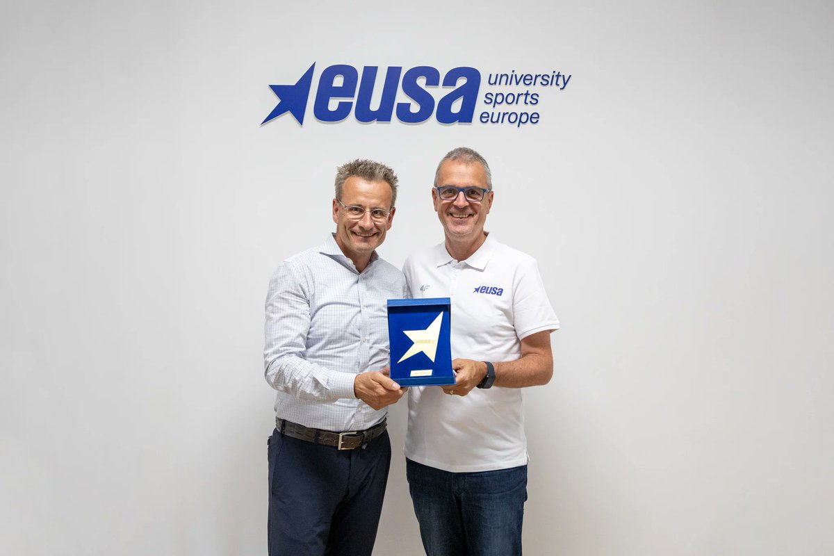 FISU's tweet image. FISU Secretary General and CEO visits EUSA headquarters in Ljubljana! ๐ค
Read more ๐
fisu.net/2025/06/04/fisโฆ
#Unisport