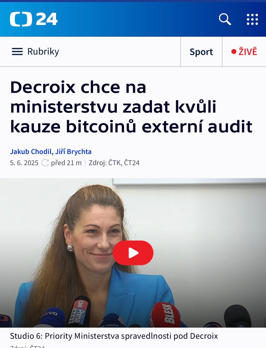 Jsem si plně vědoma vážnosti okolností, které ke změně ve vedení resortu vedly. A jsem připravena převzít odpovědnost s vědomím, že důvěra v justici je základem fungujícího právního státu.

Má mise je jasná: Obnovit důvěru, posílit transparentnost, nastavit vysoké standardy a