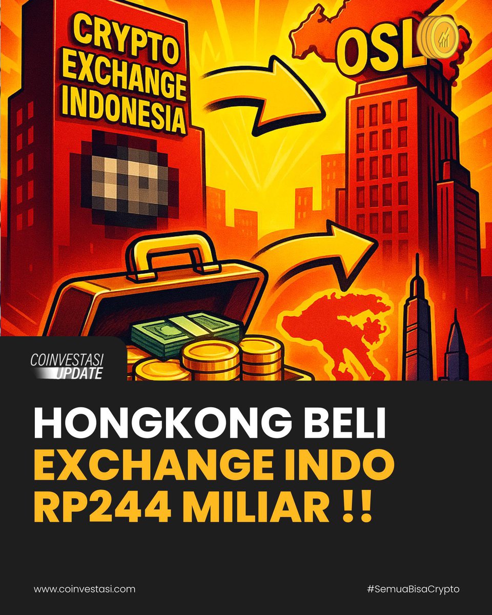 Perusahaan Hong Kong Beli Exchange Kripto Indo Rp244 Miliar?! Tapi Gak Disebut Nama Brand-nya. Kenapa Ya?
