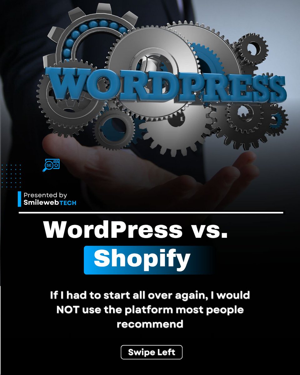 smile_web_tech's tweet photo. If I had to start my website journey all over again…
I would never blindly follow what others suggest. 🙅‍♂️

Because the wrong platform = lost leads, wasted time, &amp; zero ROI.
Let’s break it down👇 https://t.co/Ka2MAQOFb3
