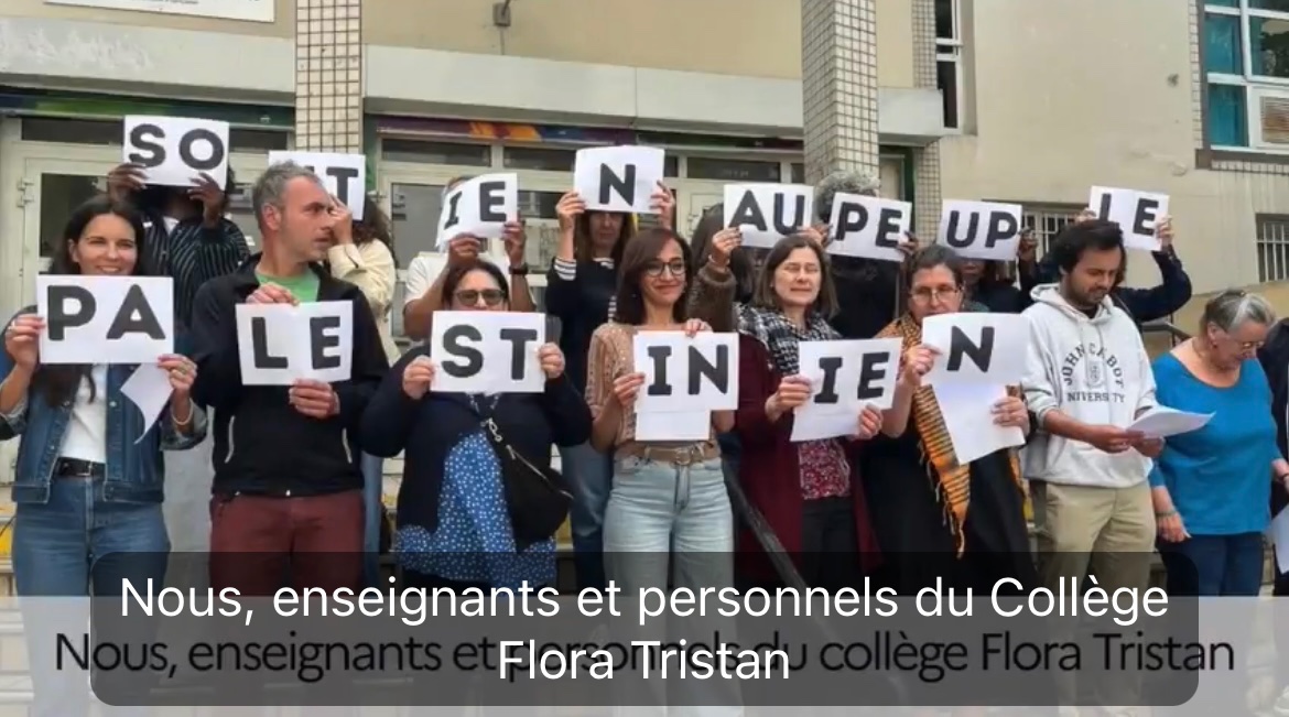 Jugé Coupable (@jcoupable) on Twitter photo Collège Flora Tristan
Des enseignants accusent Israël de “génocide” devant des élèves.
Dérive politique grave,
Manipulation de l’histoire,
Banalisation de la Shoah.
🏫 L’école n’est pas un lieu de propagande.
➡️ Plainte déposée par l’ <a href="/ObservatoireOjf/">Observatoire Juif de France</a>
ojdf.org/2025/06/lensei… Collège Flora Tristan
Des enseignants accusent Israël de “génocide” devant des élèves.
Dérive politique grave,
Manipulation de l’histoire,
Banalisation de la Shoah.
🏫 L’école n’est pas un lieu de propagande.
➡️ Plainte déposée par l’ <a href="/ObservatoireOjf/">Observatoire Juif de France</a>
ojdf.org/2025/06/lensei…
