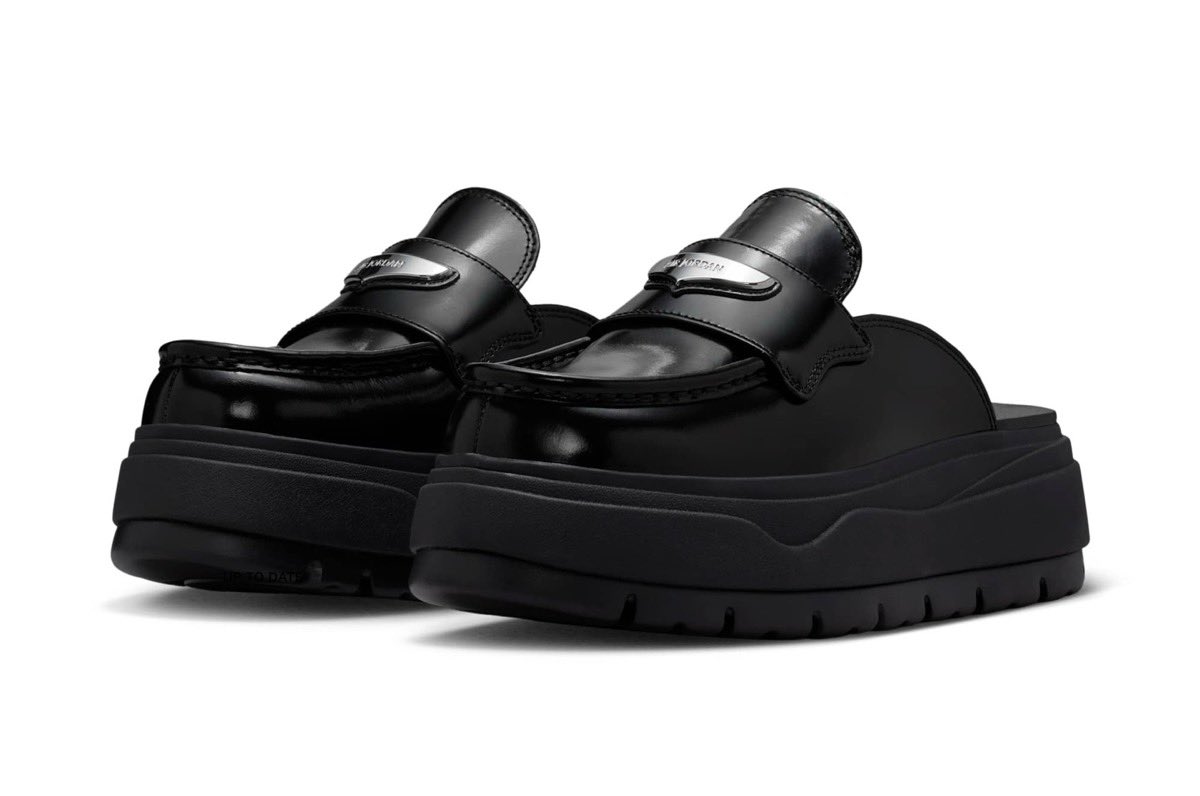Nike Air Jordan の新型厚底ローファーミュールが発売予定 【ナイキ 